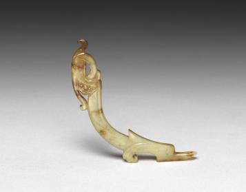 图片[2]-Jade pendant with animal pattern, late Warring States period to early Western Han dynasty (275-141 BCE)-China Archive